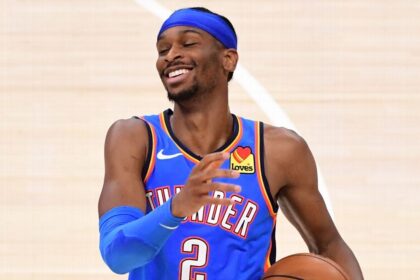 SGA signs $285M supermax with Thunder, the highest salary in the NBA.