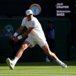 Draper Advances at Wimbledon; Baez Retires Due to Injury