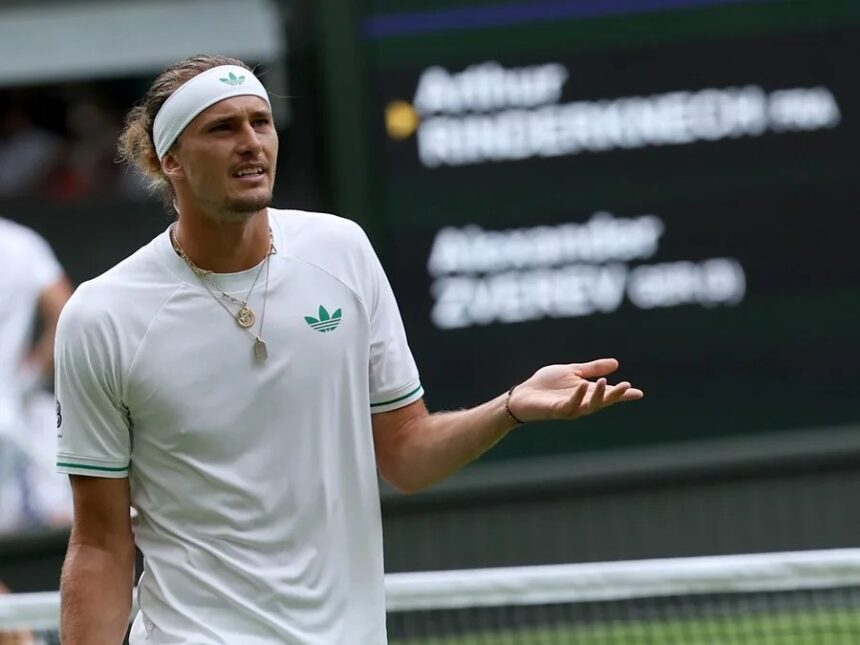 Zverev Confesses Loneliness and Mental Problems After Wimbledon Elimination