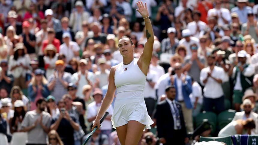 Sabalenka advances at Wimbledon: Overcomes initial test and reaches 3rd round