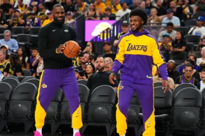 Bronny James Ignores Rumors About LeBron and Lakers Future