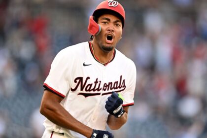 James Wood of the Nationals will compete in the Home Run Derby
