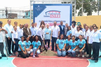 INEFI Starts Sports Roof in San Vicente de Paúl School, Los Mina