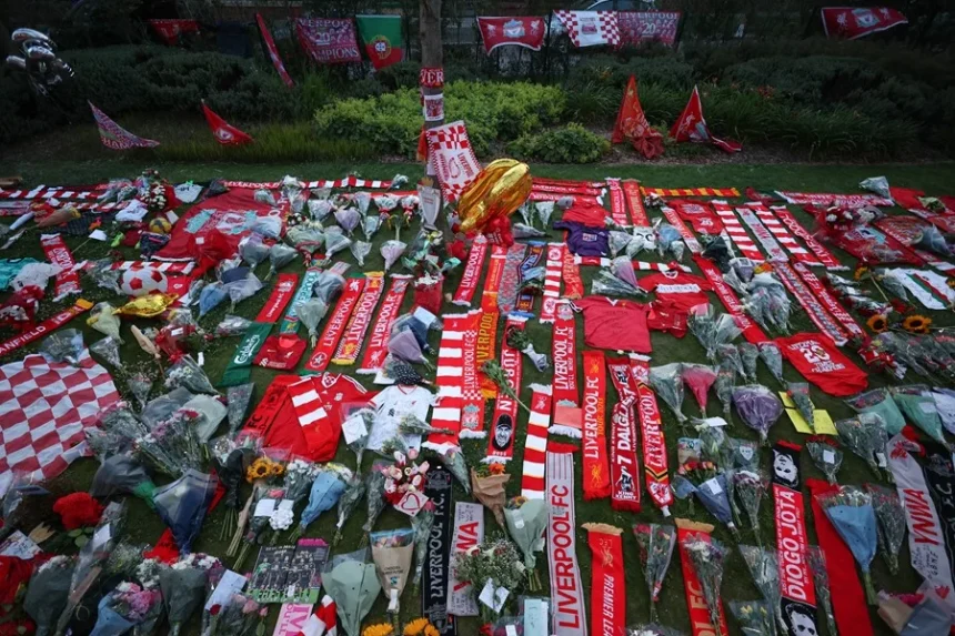 Anfield mourns: Fans pay tribute to Diogo Jota after tragic death