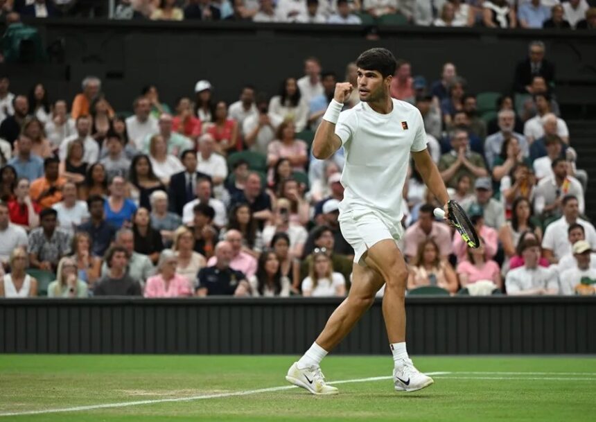 Alcaraz Advances to Quarterfinals at Wimbledon: Defeats Rublev in Great Match