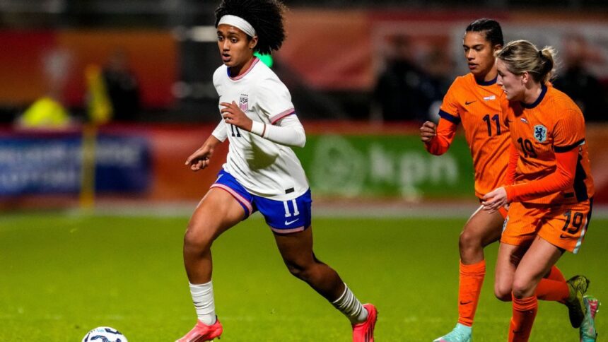 Lily Yohannes, USA promise, signs for French Lyonnes