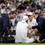 Sinner advances at Wimbledon after Dimitrov's injury: Quarter-finals secured