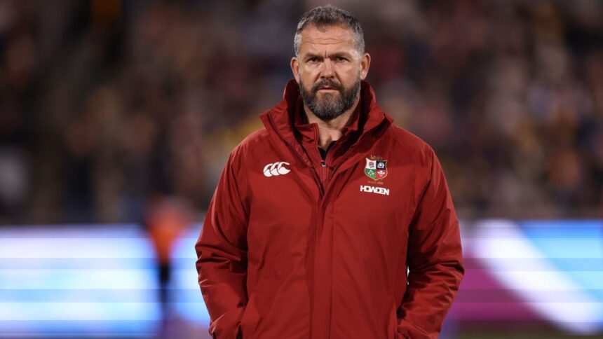 British Lions vs. AUNZ XV: Farrell on the bench in crucial match