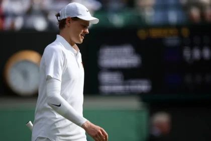 Sinner Protects Elbow in Training vs Djokovic: Wimbledon Semifinal