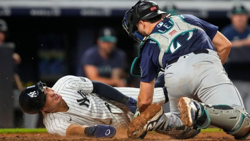Yankees come back against Mariners after Woo's no-hitter: Volpe scores the winning run