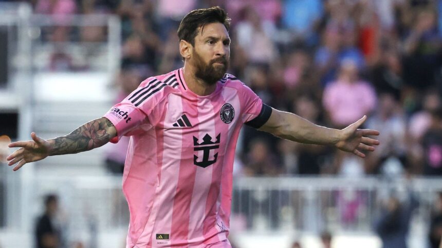 Messi Sets MLS Record: Double Extends Scoring Streak with Inter Miami 1 Messi Sets MLS Record: Double Extends Scoring Streak with Inter Miami