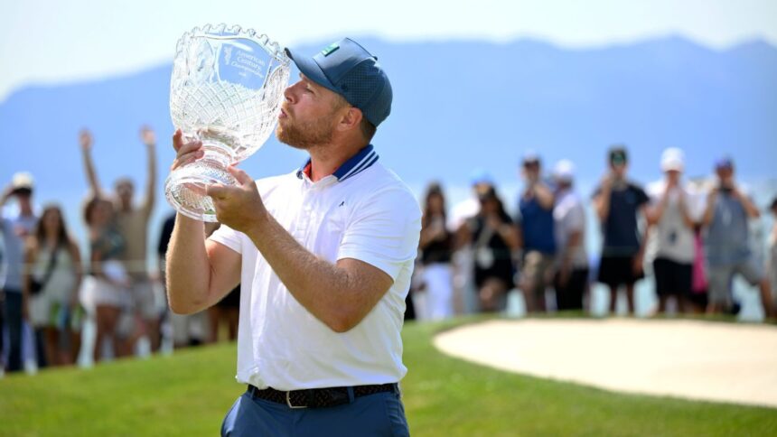 Pavelski Conquers the American Century: Smoltz Second and Barkley, 69.