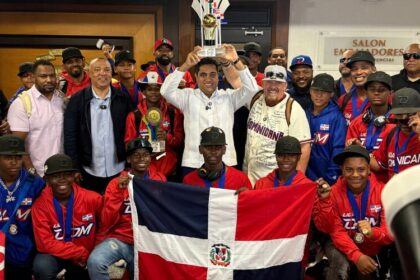 Minister Cruz Receives Dominican Champions of the 2025 Caribbean Series Kids