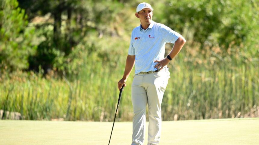 Hoey leads Barracuda Championship with 1-point lead; McGreevy and Van Rooyen lurking