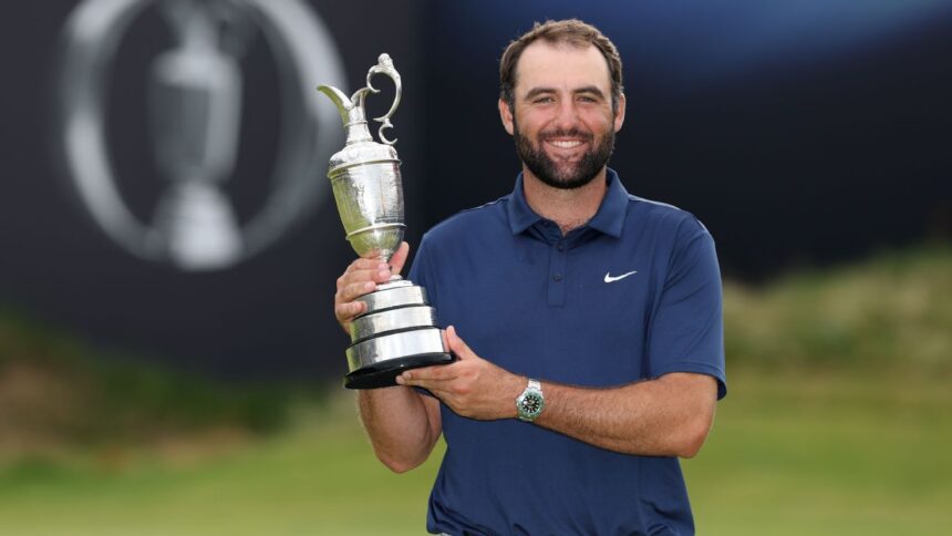 Scottie Scheffler: Unstoppable Dominance at the Open Championship of Golf
