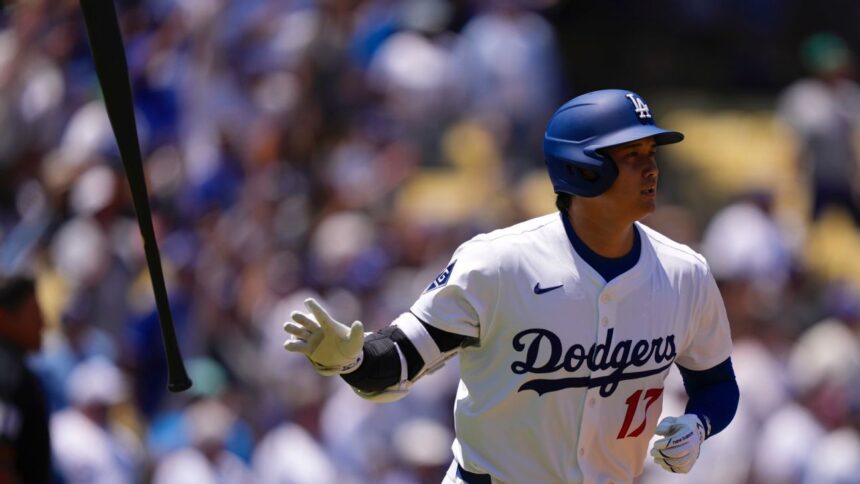 Ohtani Ties Record: 5 HR in a Row with Dodgers, Matching Judge!