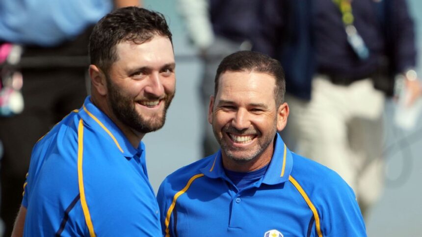 Rahm sees Sergio García as Europe's captain in the 2031 Ryder Cup