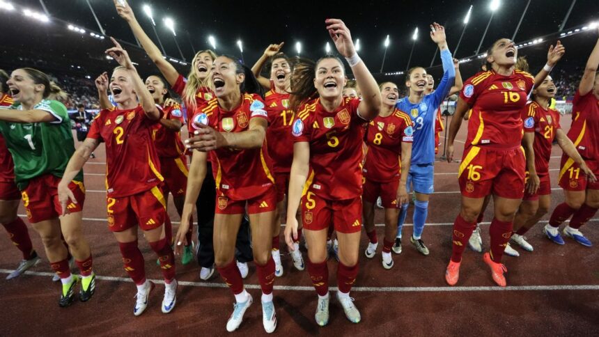 Bonmatí leads Spain to the Euro 2025 final vs. Germany: Epic victory!