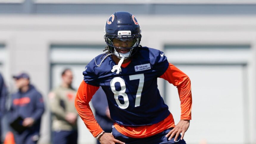 Bears: Luther Burden III, still not practicing due to injury, is a concern.