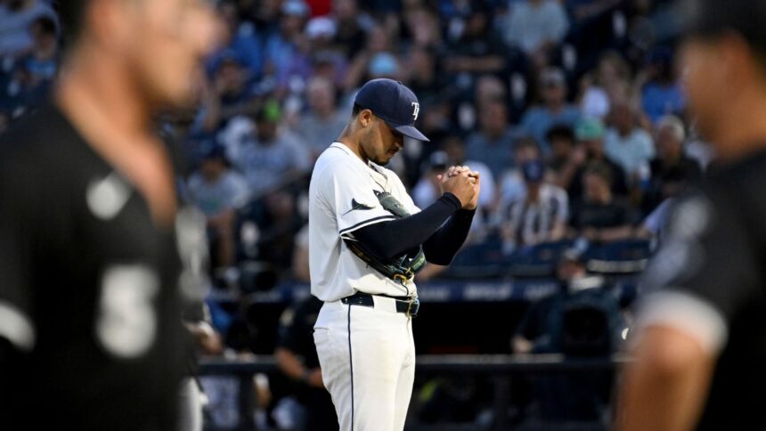 Rays send Taj Bradley to Triple-A after inconsistency on the mound