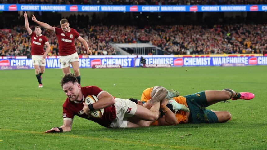 ¡Lions defeat Australia in a dramatic finish and win the series!