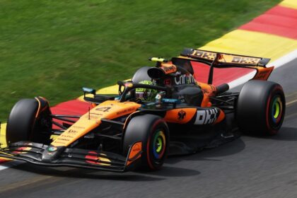 Norris and Piastri lead McLaren: Double in the pole of the Belgian GP