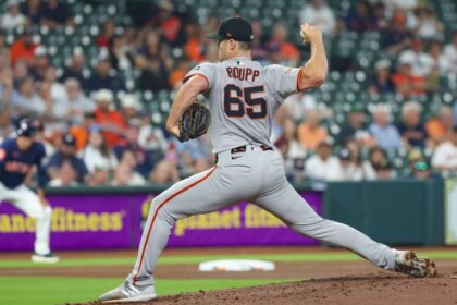 Giants Suffer: Landen Roupp to IL for Elbow Inflammation
