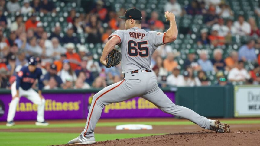 Giants Suffer: Landen Roupp to IL for Elbow Inflammation