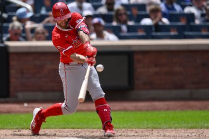 Taylor of the Angels, out due to injury: Double hand fracture