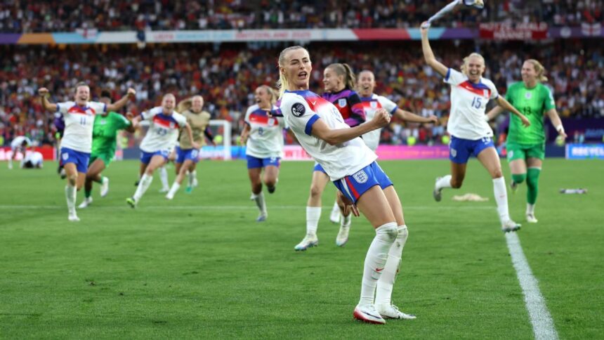 England Euro 2025 Champion: Kelly, Heroine against Spain in Epic Final
