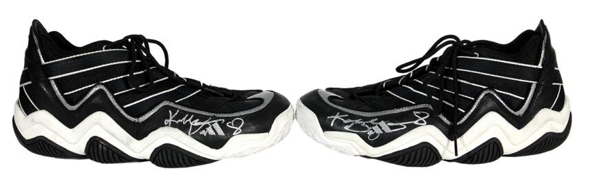 Kobe Bryant's debut Adidas sneakers with the Lakers reach $240,000 at auction