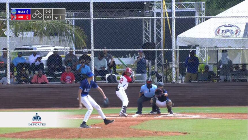 Cuba defeats Aruba in U15 Premundial: First victory of the tournament