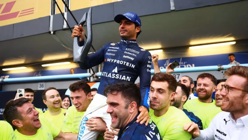 Sainz Shone in Baku: Historic Podium with Williams and Revenge in F1