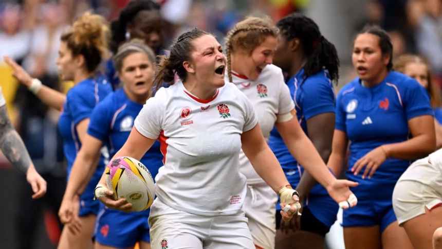 England to the Women's Rugby World Cup Final: Suffered against France