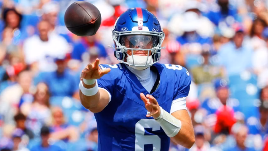 Giants trade Wilson for Dart: Rookie starter vs. Chargers