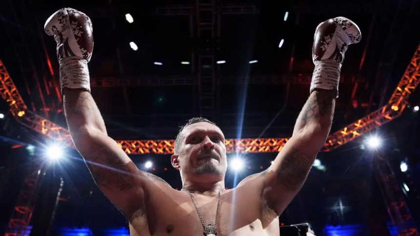 Usyk Challenges Jake Paul: "I'll Wait for You in the Cage" After Boxing Retirement