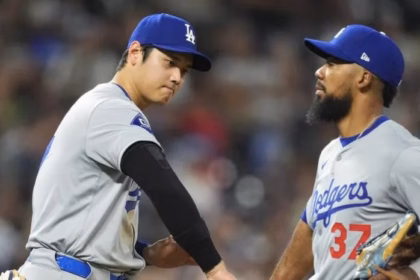 Ohtani and Teóscar: Explosive Duo with Double Home Run in Dodgers Victory