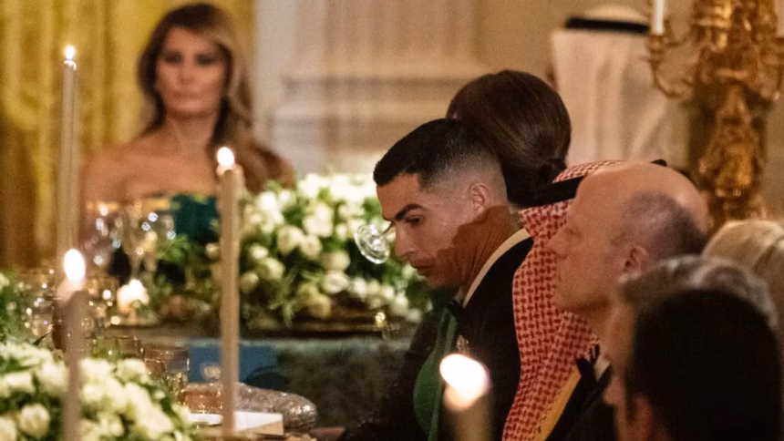 Cristiano Ronaldo attends dinner at the White House: Trump and the soccer star