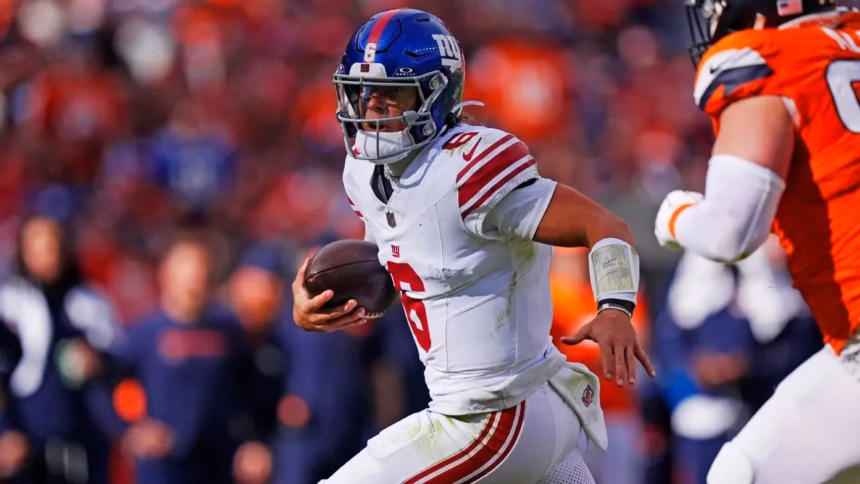 Dart ready: Giants' Marshal, out of protocol for duel vs. Patriots