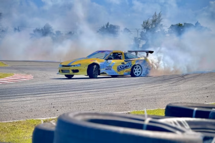 Adames Dominican Drift Champion: Conquers Fourth National Title