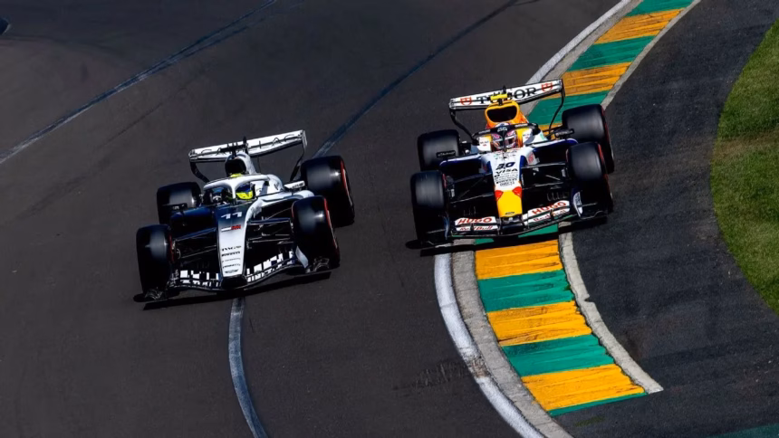 Lawson and Pérez: Old rivalry revived at the Australian Grand Prix