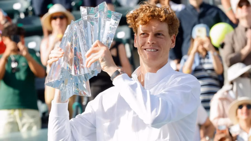 Sinner conquers Indian Wells and celebrates Antonelli's triumph in F1