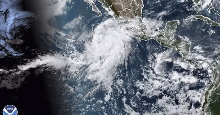 Hurricane Polo intensifies to category 2 off the Mexican coast
