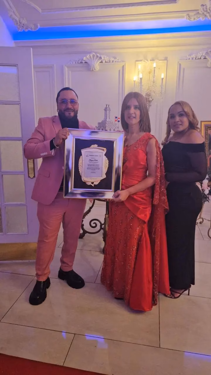 Margnaury Espinal recognized for her community work in Pedro Brand