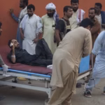 Suicide bombing in Pakistan leaves 11 police officers dead and 30 injured