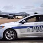 Five suspects arrested for explosives at U.S. air base.