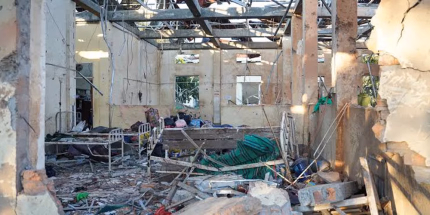 Bombing in Burma leaves at least 33 dead in Rakhine