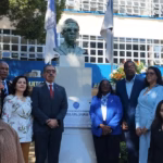 UASD honors the memory of Amín Abel Hasbún with a solemn floral offering