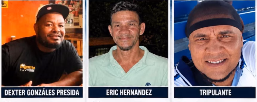 Three Costa Rican fishermen rescued after six days adrift