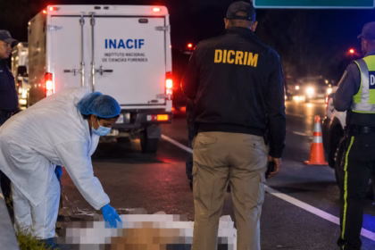 Deceased woman found on Duarte Highway, Guaco La Vega section